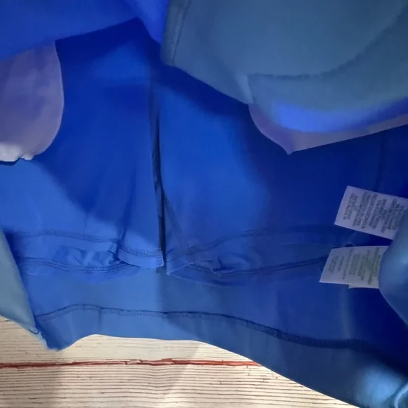 Lilly Pulitzer Luxletic Monica Scallop Golf Skort in Boca Blue Sz 10 - Picture 7 of 12